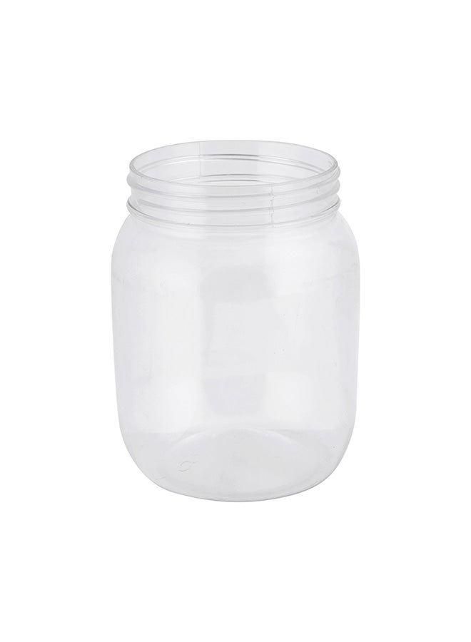 DELCASA Classic Transparent Jar Yellow/Clear 2000ml  - Image 2