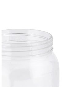 DELCASA Classic Transparent Jar Yellow/Clear 2000ml  - Image 3