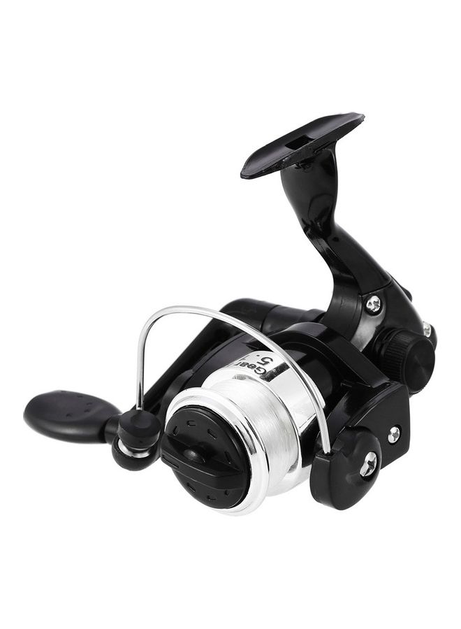 Generic Aluminum Alloy Mini Telescopic Pocket Fishing Spinning Reel Set  - Image 2