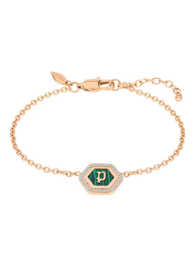 POLICE Police Ornate Rose Gold Bracelet for Women - PEJLB2104013