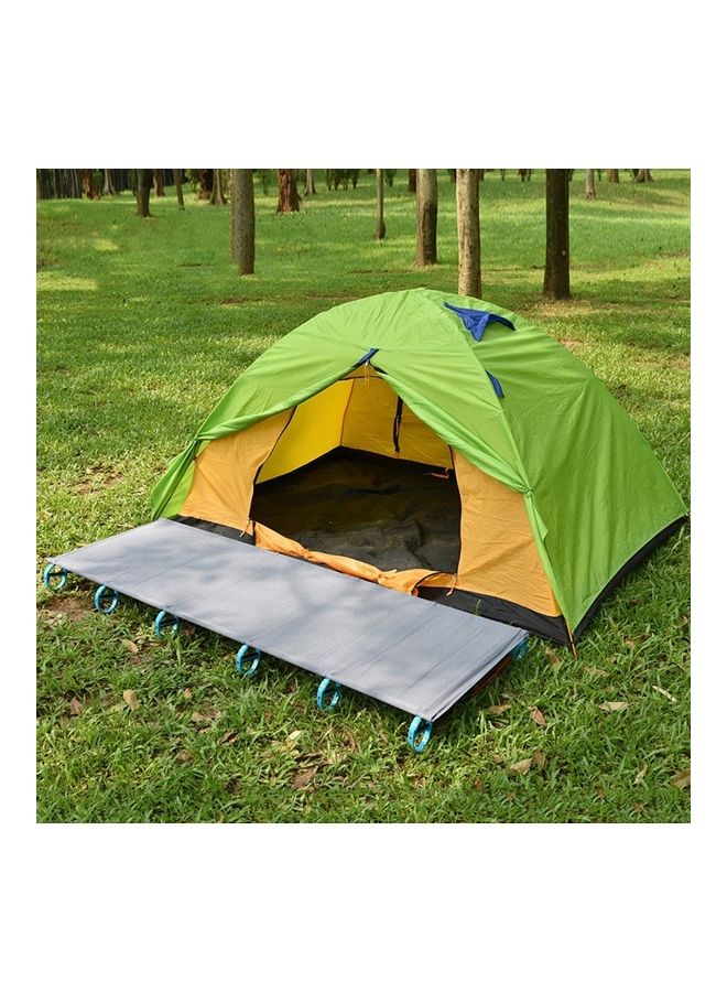 Generic Ultralight Outdoor Portable Camping Bed Aluminum Alloy 40 x 12 x 12cm  - Image 5