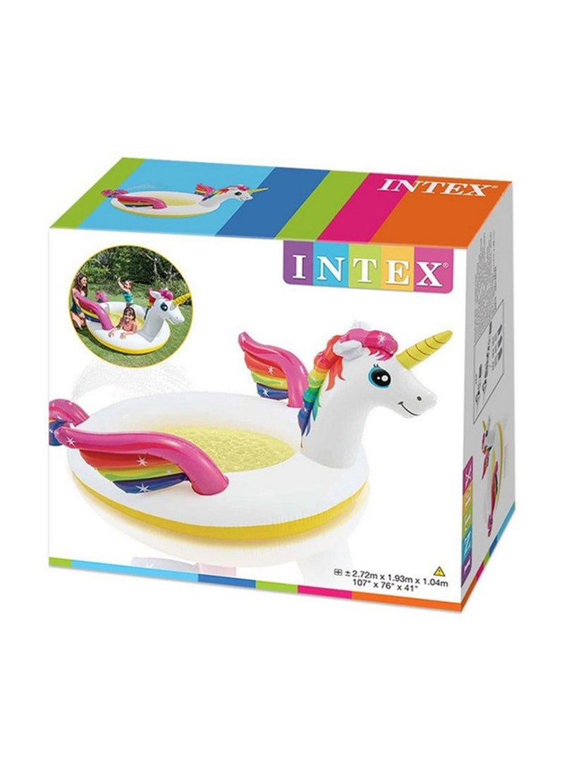 INTEX Mystic Unicorn Pool 272x193x104cm - Image 4