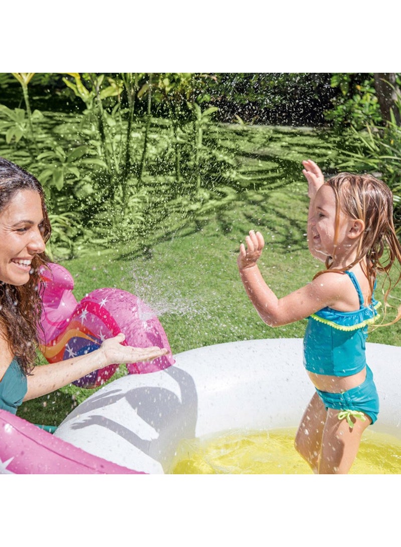 INTEX Mystic Unicorn Pool 272x193x104cm - Image 3