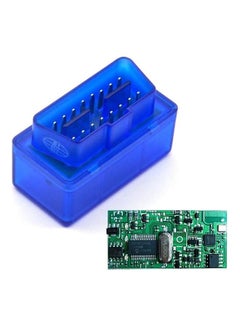 Generic Latest Version Super Mini ELM327 Bluetooth V2.1 OBD2 Car Diagnostic Scanner For ODB2 Protocols (Blue)  - Image 1