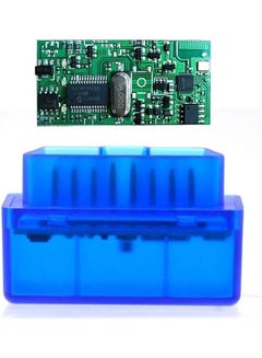 Generic Latest Version Super Mini ELM327 Bluetooth V2.1 OBD2 Car Diagnostic Scanner For ODB2 Protocols (Blue)  - Image 2