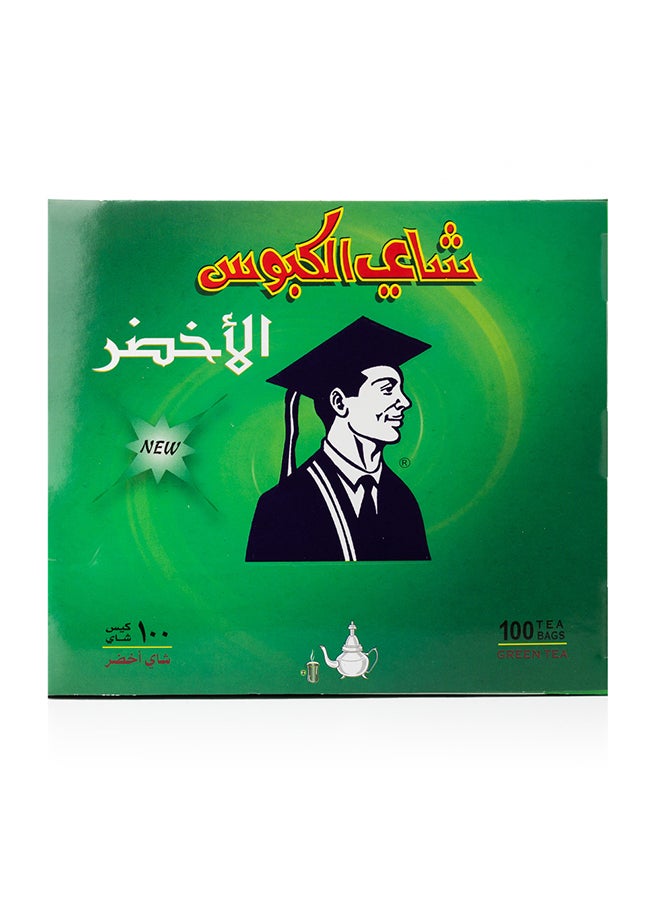 عبوة شاي أخضر من الأردن من 100 كيس 200جرام