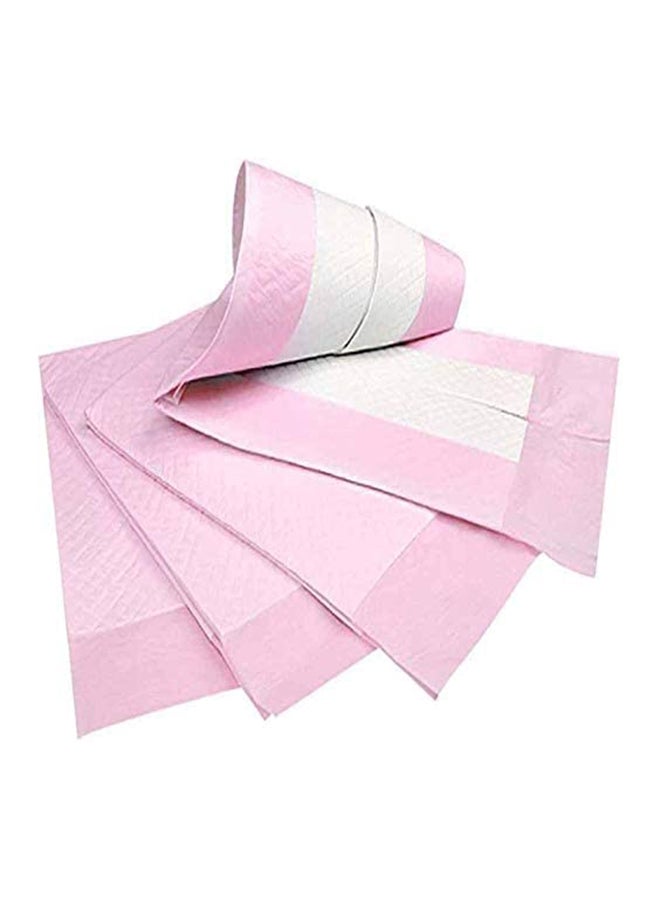 Generic 50-Piece Ultra Absorbent Dog Training Pads Pink Medium  - Image 3