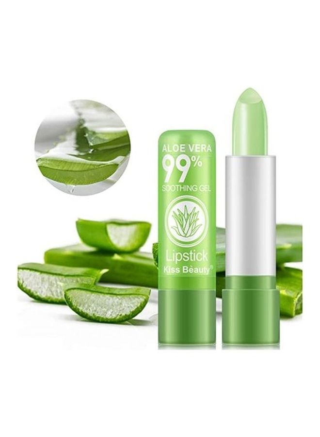 ألو فيرا مرطب شفاه مغذ يدوم طويلا - 4 قطع أخضر - Image 2
