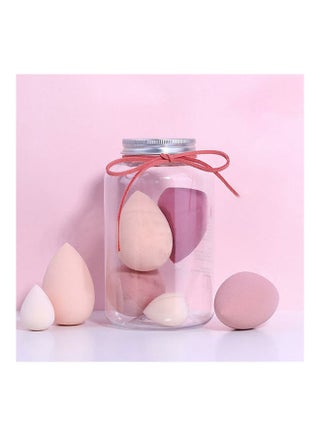 Makeup Blender Beauty Sponge With Bottle Gift Set - 5 Pcs Multicolour - v1618138658/N46452513A_1