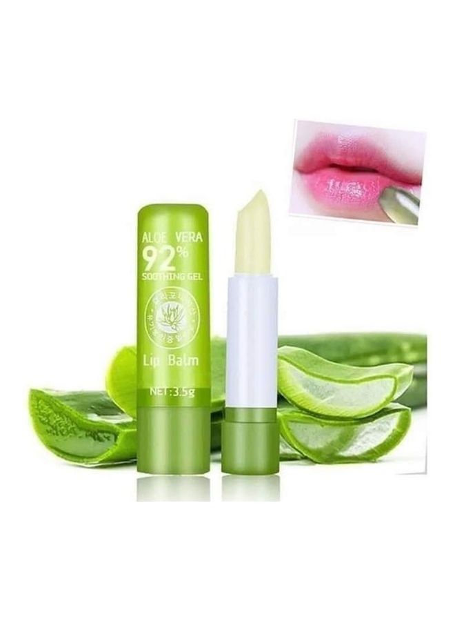 ألو فيرا مرطب شفاه مغذ يدوم طويلا - 3 قطع أخضر - Image 2