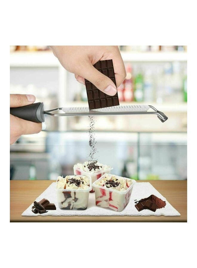 Ipac Hand Held Grater Silver/Black - Image 1