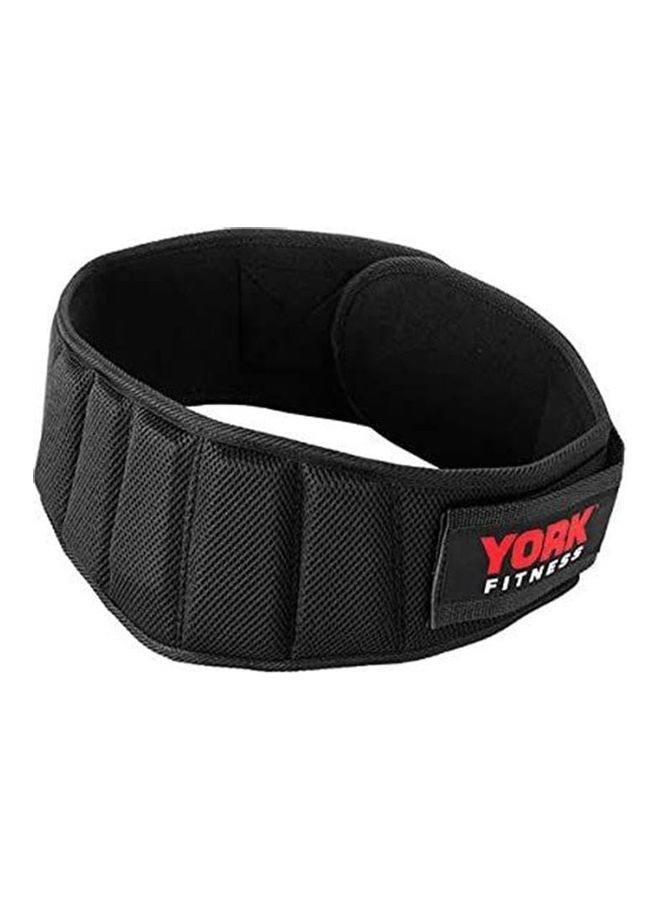 YORK FITNESS Deluxe Nylon Work Out Belt L/XL 