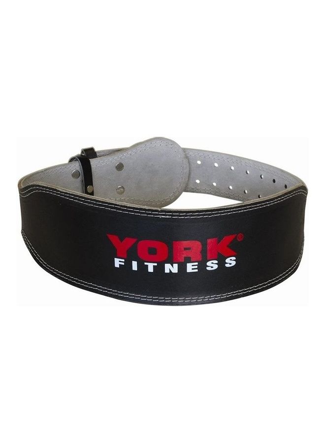 YORK FITNESS Leather Weightlifting Belt S 