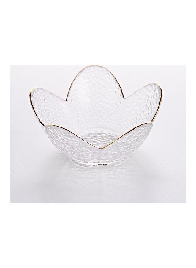 Shuer Gold Drawing Glass Plate For Unicorn Lotus Clear 16.5 X 16.5 X 7.5cm  - Image 5