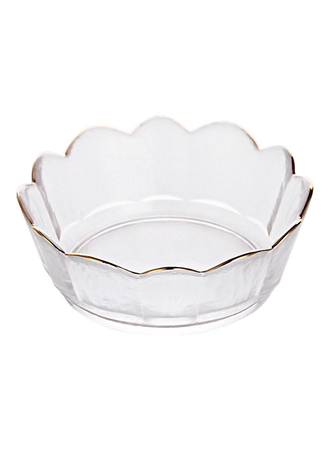 Shuer Crown Shape Deep Bowl Clear 15 X 15 X 5.2cm - Image 1