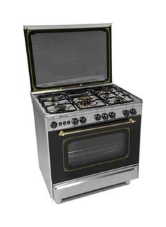 Mystro Cooker With Fan - 5 Burners 551-32179404-18 Black