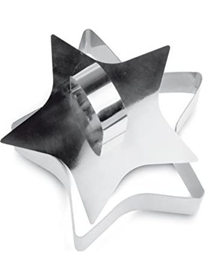 Ipac Star Pastry Rings Silver 10.5x10.5x4cm - Image 2