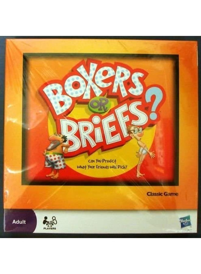 HASBRO - GAMING - Boxers Or Briefs Party Game - Image 1