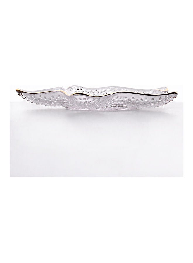 Shuer Creative Modeling Starfish Glass Plate Clear 15.5 X 15.5 X 1.5cm - Image 5