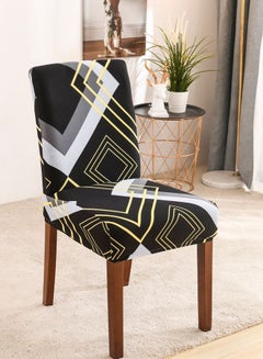 Sharpdo One-Piece Stretch Chair Cover Multicolour  - Image 2