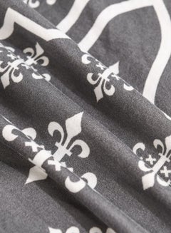 Sharpdo Stretch Chair Cover Grey/White  - Image 4