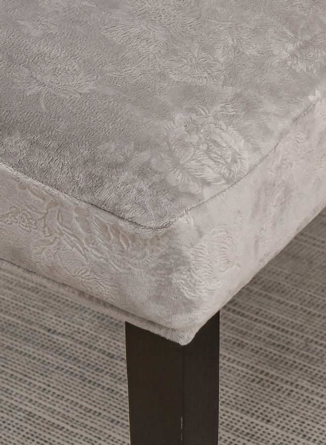 Sharpdo Embossed Stretch Chair Cover Grey 38 x 38 x 45cm  - Image 4