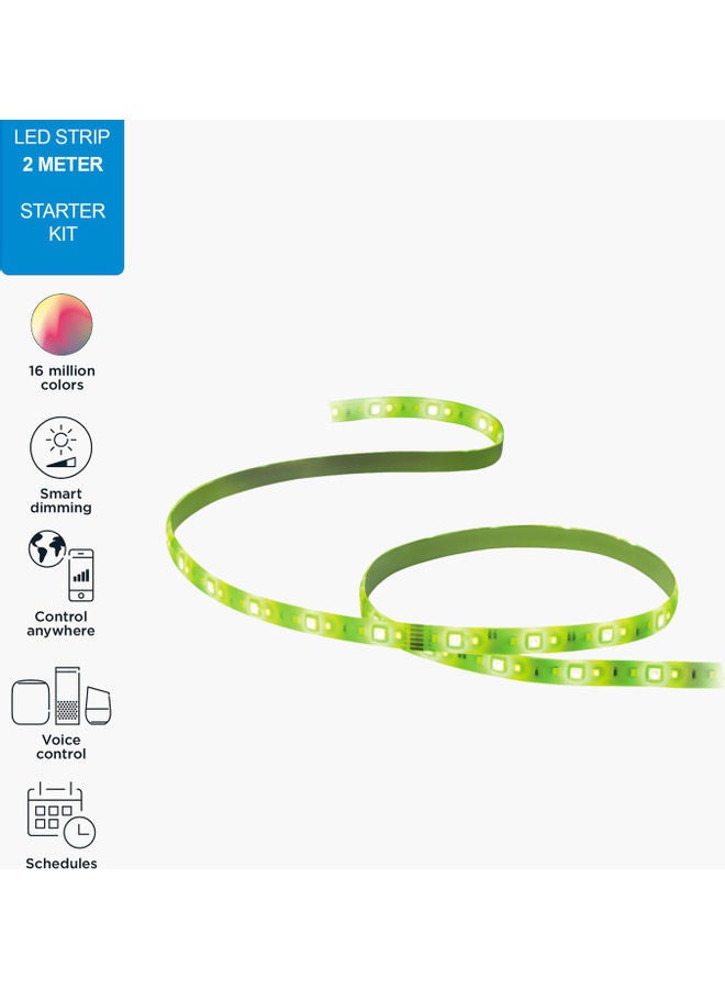 Home Box Wiz Colours WiFi LED Light Strip Starter Kit Multicolour 200x1.2cm - Image 2