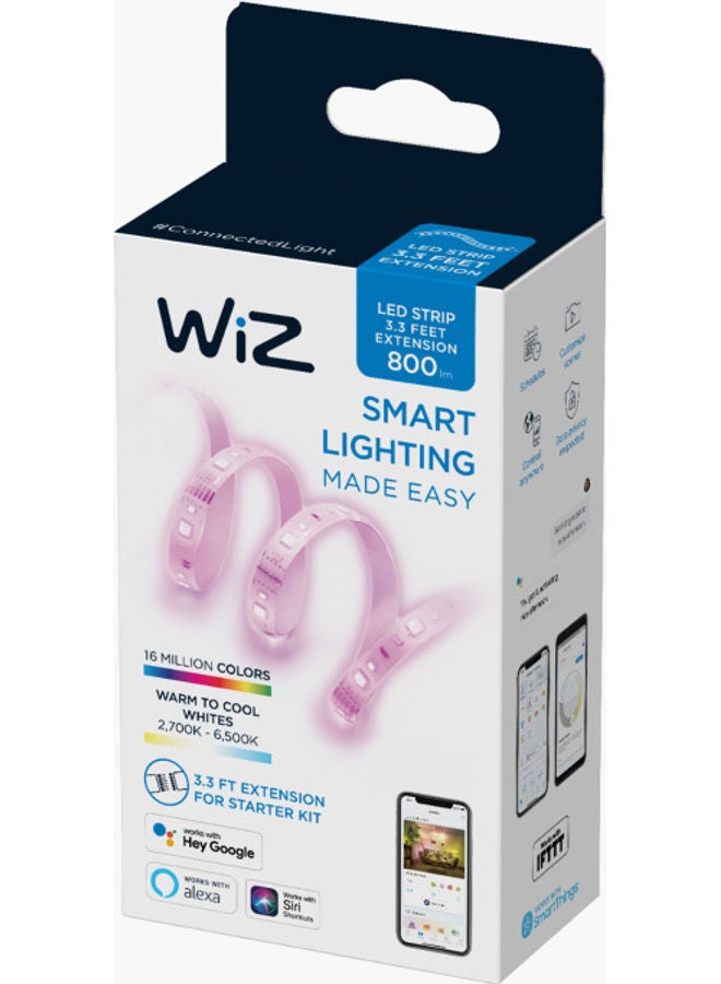 Home Box Wiz Colours LED Light Strip Extension Kit Multicolour 100x1.2x0.22cm - Image 4