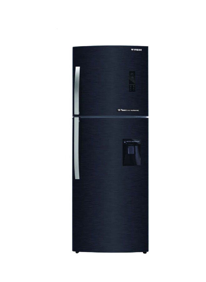 Fresh Digital Refrigerator With LG Motor And Water Dispenser 357 L FNT-D470YB Black