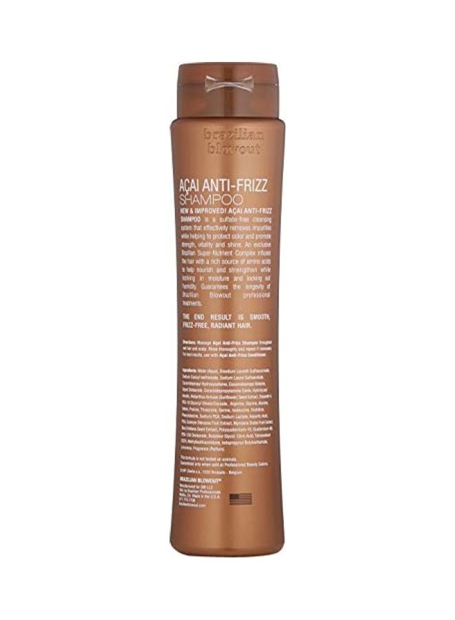Brazilian Blowout Acai Anti-Frizz Shampoo Clear  - Image 2