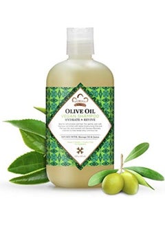 Nubian Heritage Olive Oil Vegan Shampoo Clear 355ml  - Image 2