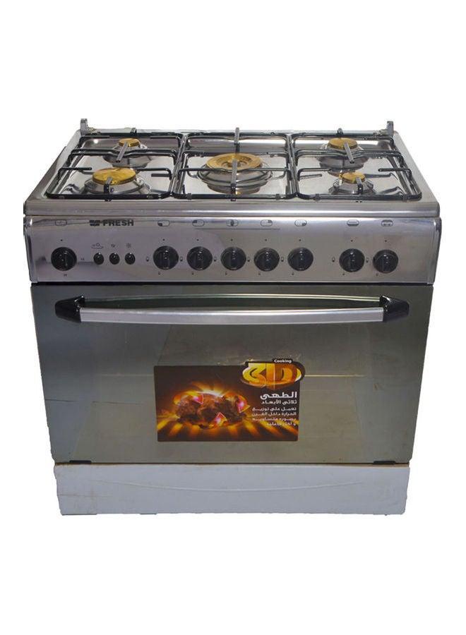 Fresh - Free Standing Ranges 551-23657535-18 Silver - Image 1