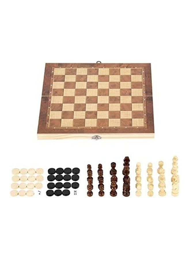 Wooden Chess Board Game Set - Image 3