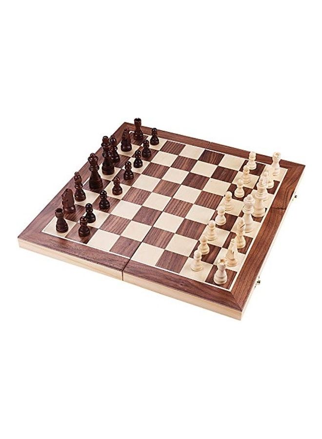 Wooden Magnetic Chess Set - Image 1