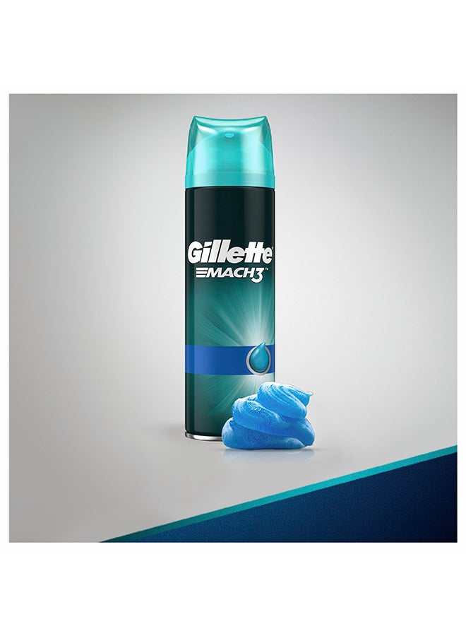 Gillette Mach 3 Irritation Defense Shaving Gel 200ml - Image 3