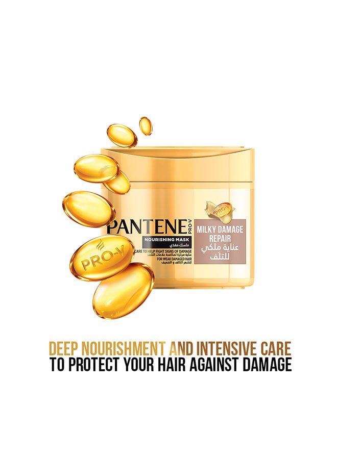 Pro-V Milky Damage Repair Intensive Care Nourishing Hair Mask 300ml - v1618148887/N14454795A_4