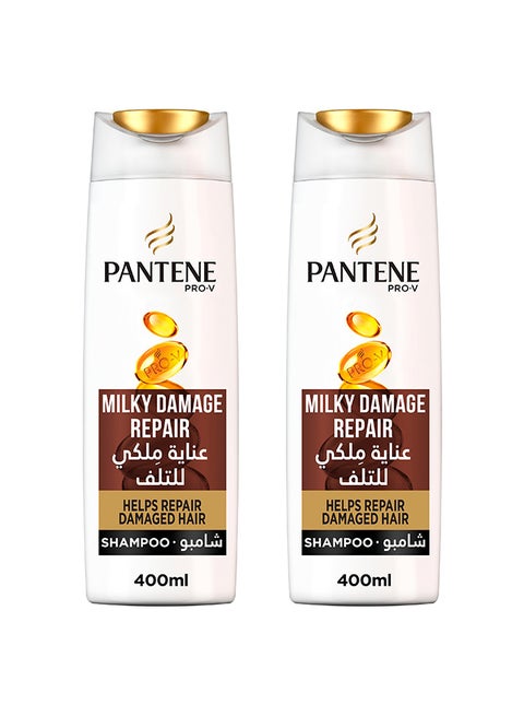 Milky Damage Repair Shampoo 400ml Pack Of 2