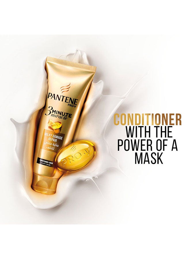 Pantene Milky Damage Repair Shampoo 400ml Pack Of 2 - Image 4