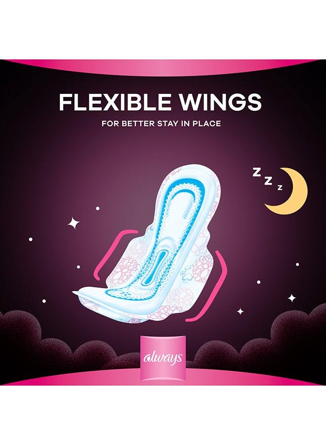Always - DreamZzz Cottony Soft Maxi Thick Night Sanitary Pads with Wings, 48 Pad - Image 1