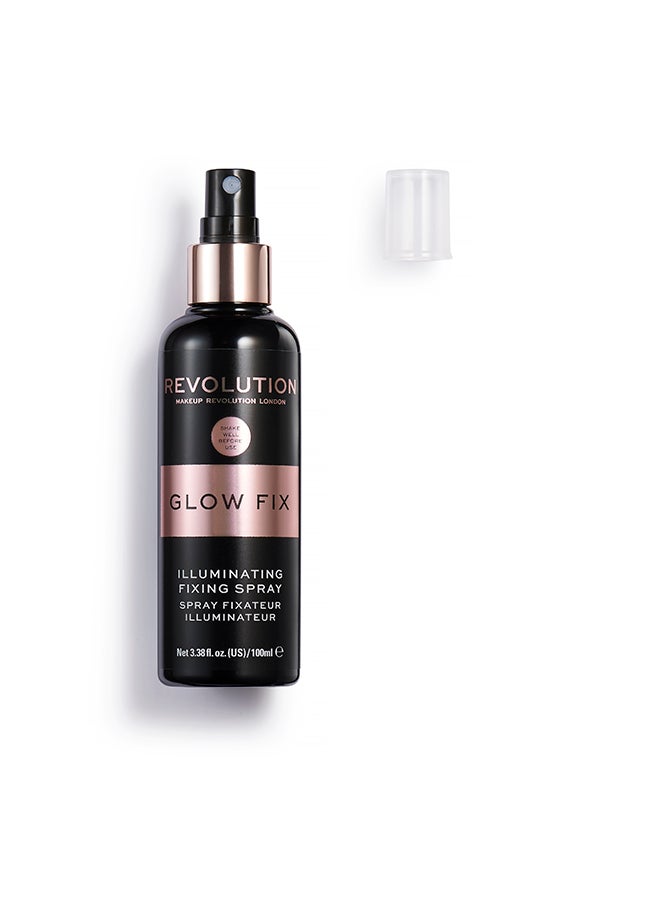 REVOLUTION Makeup Pro Illuminating Fixing Spray Black 