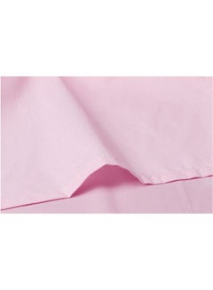ماركة غير محددة شرشف سرير بحواف مطاطية قطن روز 120x200سم  - Image 2