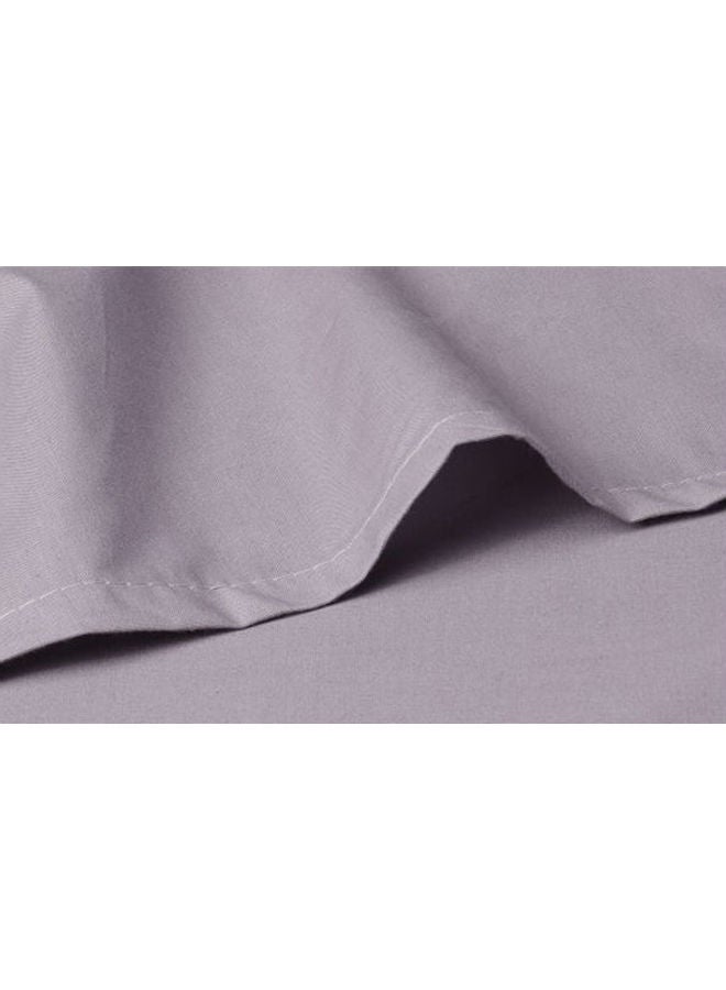 Fitting Bed Sheet Cotton Grey 120x200cm - Image 2