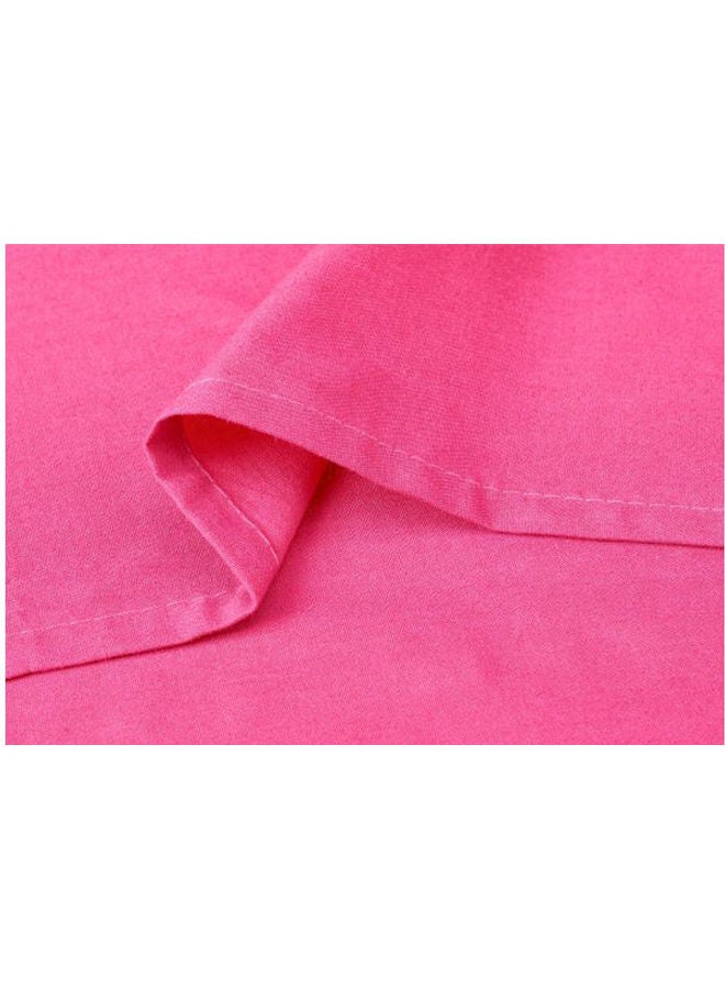 Fitting Bed Sheet Cotton Fushia 160x200cm - Image 2
