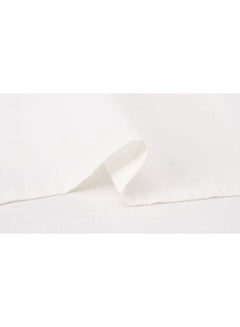 ماركة غير محددة شرشف سرير بحواف مطاطية قطن أبيض 180x200سم  - Image 2