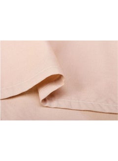 ماركة غير محددة شرشف سرير بحواف مطاطية قطن بيج 180x200سم  - Image 2