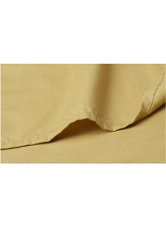 ماركة غير محددة شرشف سرير بحواف مطاطية قطن بيج داكن 180x200سم  - Image 2