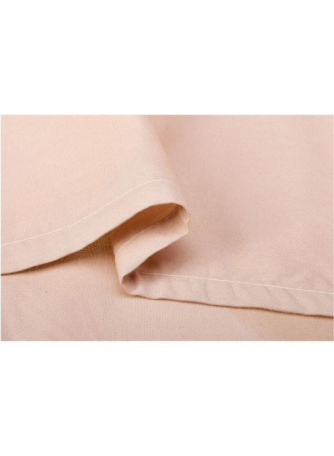 Fitting Bed Sheet Cotton Beige 200x200cm - Image 2