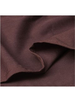 ماركة غير محددة شرشف سرير بحواف مطاطية قطن بني 200x200سم  - Image 2