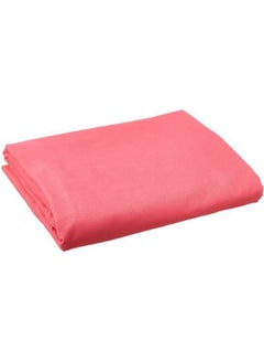 ماركة غير محددة شرشف سرير بحواف مطاطية قطن وردي 200x200سم  - Image 1