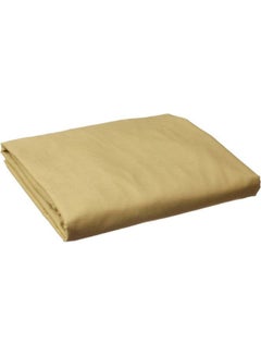 ماركة غير محددة شرشف سرير بحواف مطاطية قطن بيج 100x200سم  - Image 1